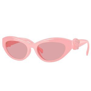 Versace KIDS VK 4005U 545284 Pink Plastic Cat-Eye Sunglasses Purple Lens